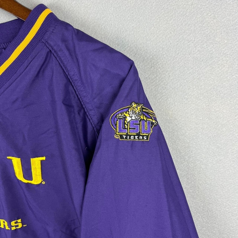 LSU Tigers Purple Windbreaker - Picture 3 of 8